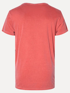 Camiseta Reserva Masculina SPFC Chest Minimalist Vermelha