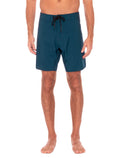 Bermuda Reserva Masculina D'Água Beachwear Lisa Azul Marinho