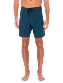 Bermuda Reserva Masculina D'Água Beachwear Lisa Azul Marinho