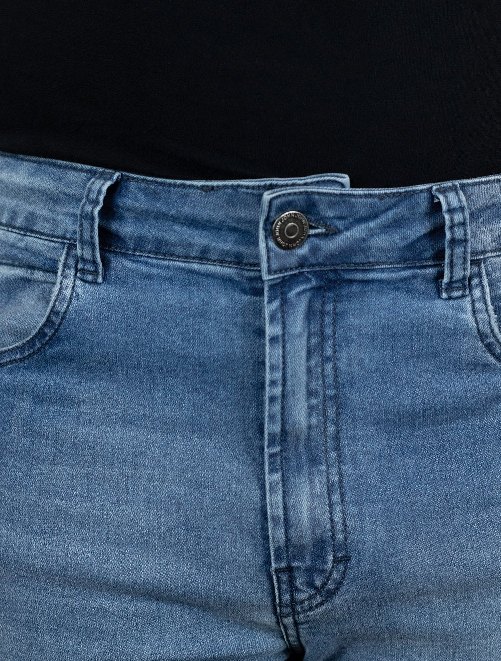 Calça John John Masculina Skinny Davos Azul Médio