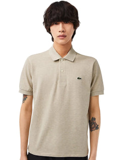 Polo Lacoste Masculina L.12.12 Caqui Mescla