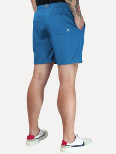 Short King & Joe Masculina Nylon Flex Colors Azul