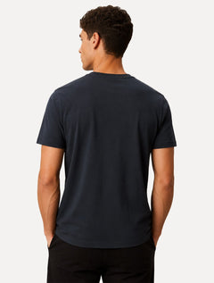 Camiseta Calvin Klein Jeans Masculina Manga Curta Reduce Waste Azul Marinho
