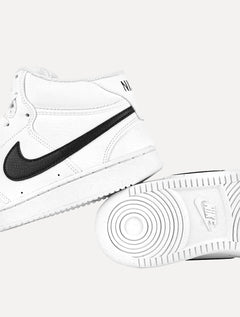 Tênis Nike Masculino Court Vision Mid Next Nature Black Branco