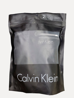 Cueca Calvin Klein Low Rise Trunk Preta C11.02 PT00 Pack 2UN