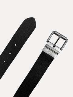 Cinto Calvin Klein Jeans Masculino Double Face Preto