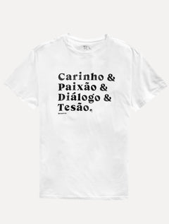 Camiseta Reserva Masculina Regular Carinho Branca