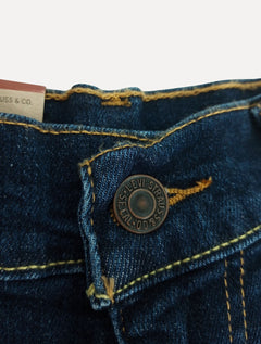 Calça Levis Jeans Masculina 505 Regular Dark Blue Escura