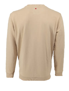 Moletom Forum Masculino Comfort Crewneck Highest Direction Caqui