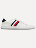 Tênis Tommy Hilfiger Masculino Couro Daniel 6A2 Off-White