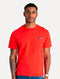 Camiseta Tommy Jeans Masculina Essential Flag Pocket Vermelha