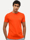Camiseta Lacoste Masculina Jersey Pima Cotton Cinabre Laranja
