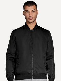 Jaqueta Aramis Masculina Nylon Bomber Liquid Repeller Preta