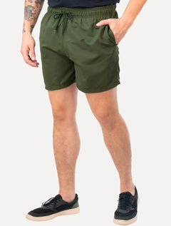 Short John John Masculino Trancoso Fiji Verde Escuro