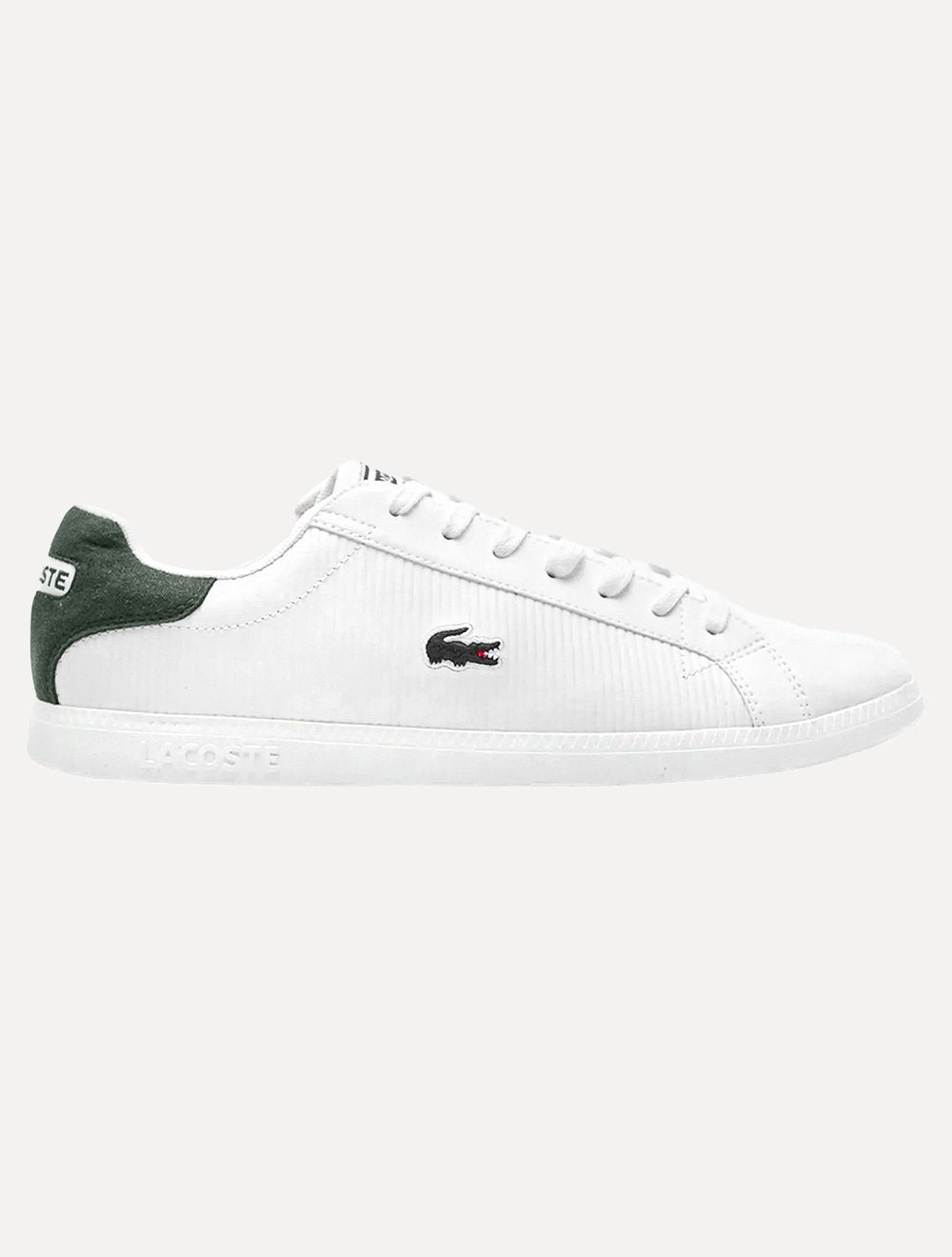 Tênis Lacoste Masculino Couro Graduate 319 Branco