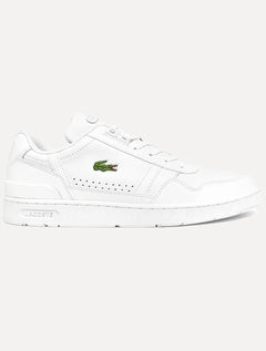 Tênis Lacoste Masculino Couro T-Clip Branco