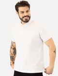 Polo Aramis Masculina Piquet Basic Mono Branca