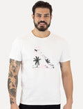 Camiseta Reserva Masculina Regular Pica-pau Tardezinha Branca