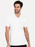Polo Aramis Masculina Piquet Inner Detail Lt Button Branca