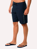 Bermuda Calvin Klein Swimwear Masculina D'Água Vertical Logo Azul Marinho