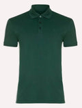 Polo Ellus Masculina Piquet Classic Easa Melange Verde Escuro