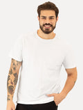 Camiseta Reserva Masculina Lisa Back Woodpecker Branca