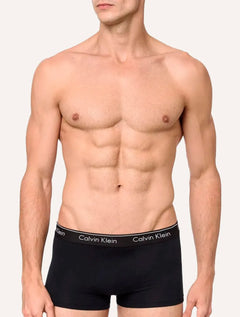 Cueca Calvin Klein Trunk Modern Cotton Seamless Eco Preta