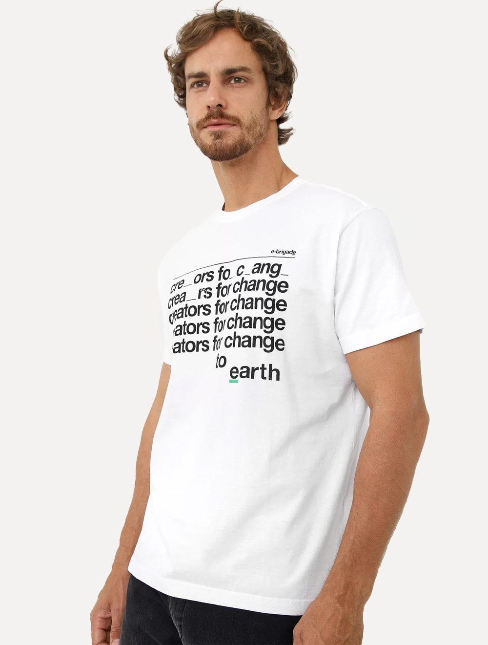 Camiseta Osklen Masculina Stone Creators For Change Branca