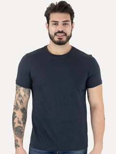Camiseta Aramis Masculina Jersey Algodão Pima Surton Azul Marinho