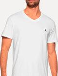 Camiseta Reserva Masculina V-Neck Vento Icon Branca