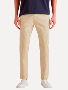 Calça Reserva Masculina de Sarja Casual Iron Areia