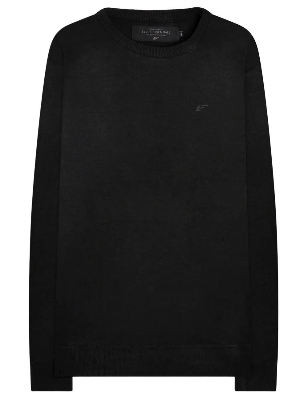 Moletom Ellus Masculino Hoodie Basico Easa Ziper Preto