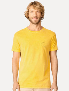 Camiseta Reserva Masculina Born To Be Baiano Amarelo