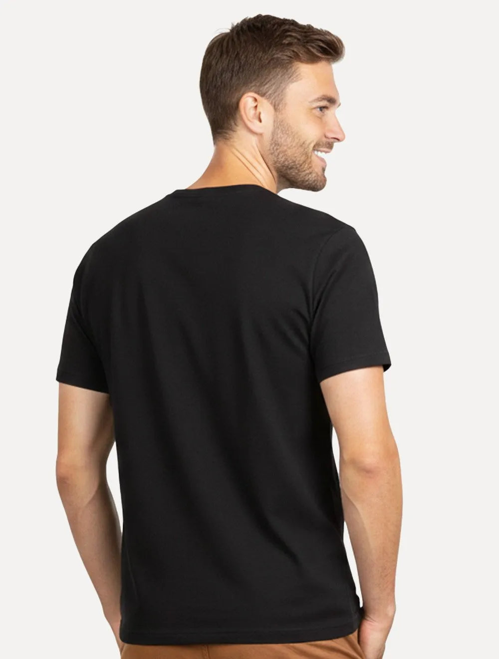 Camiseta King & Joe Masculina Estampada Explore The Preta