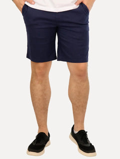 Bermuda Original Penguin Masculina Regular Chino Linho Azul Marinho