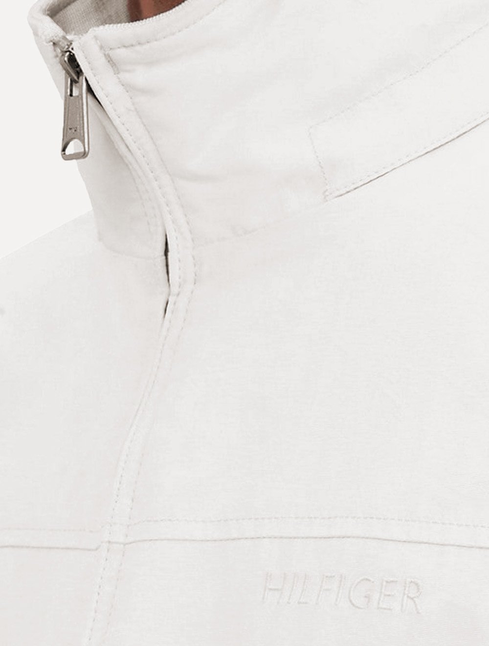 Jaqueta Tommy Hilfiger Masculina Sustainable Regatta Jacket Light Logo Branca