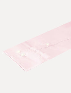 Camisa Calvin Klein Jeans Masculina Slim Fit New CKJ Logo Rosa Claro