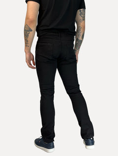 Calça Dixen Masculina Sarja Slim Tbt Preta