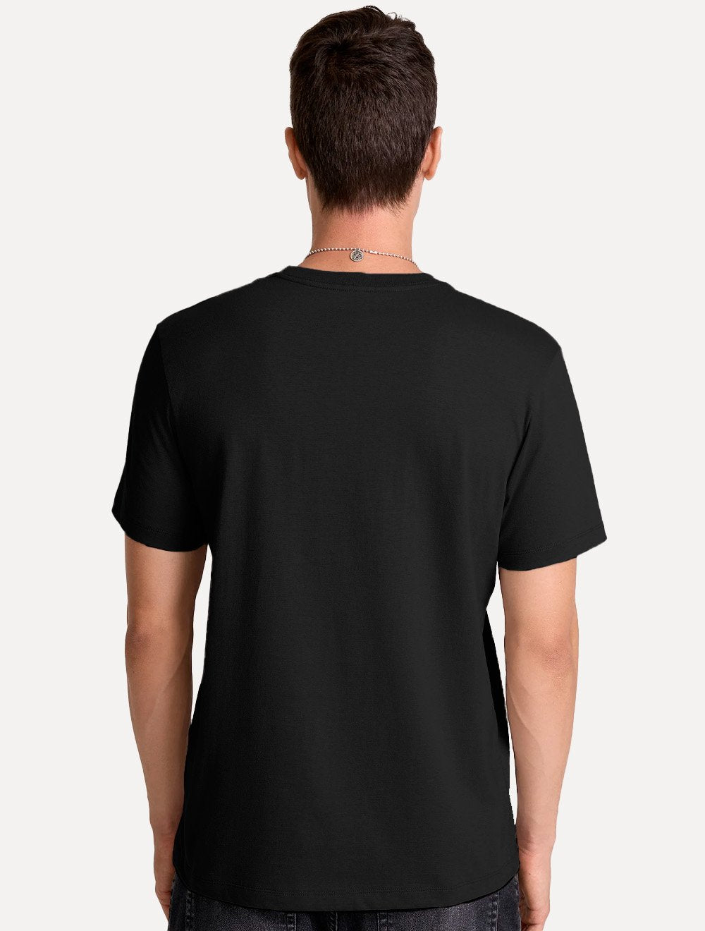 Camiseta John John Masculina Regular Fit Brand Relief Preta