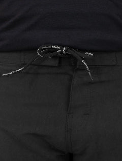 Bermuda Calvin Klein Swimwear D'Água Side Blu Sash Preta