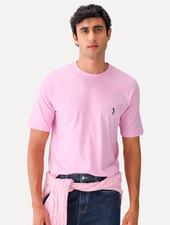 Camiseta Aleatory Masculina Dark Grey Icon Lilás
