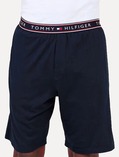 Short Tommy Hilfiger Sleepwear Logo Lounge Azul Marinho