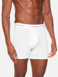 Cueca Calvin Klein Underwear Trunk Modal Modern Logo Branca 1UN