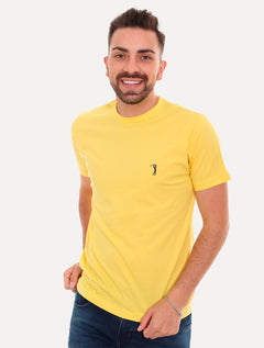 Camiseta Aleatory Masculina Melon Yellow Amarela