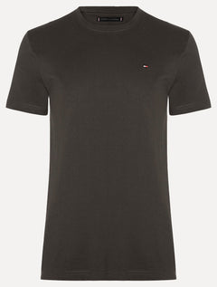 Camiseta Tommy Hilfiger Masculina Essential Cotton Marrom Escuro