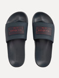 Chinelo Tommy Hilfiger Patch Pool Slide Azul Marinho