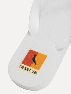 Chinelo Reserva Masculino Double Tag Branco