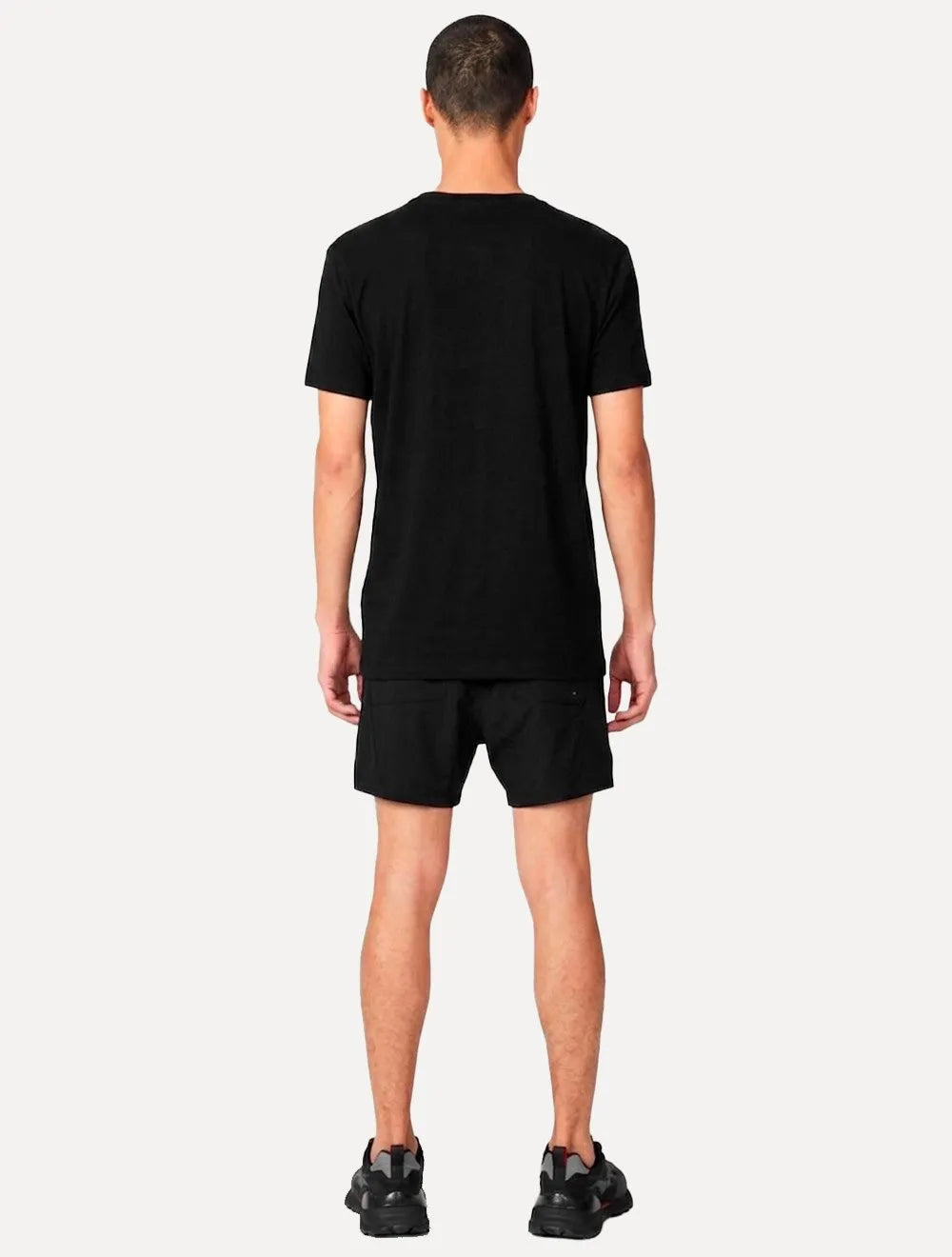 Camiseta Reserva Masculina Bust Shield SPFC Preta