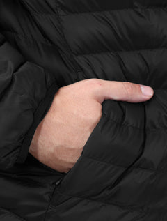 Jaqueta Calvin Klein Masculina Puffer Waterproof Preta