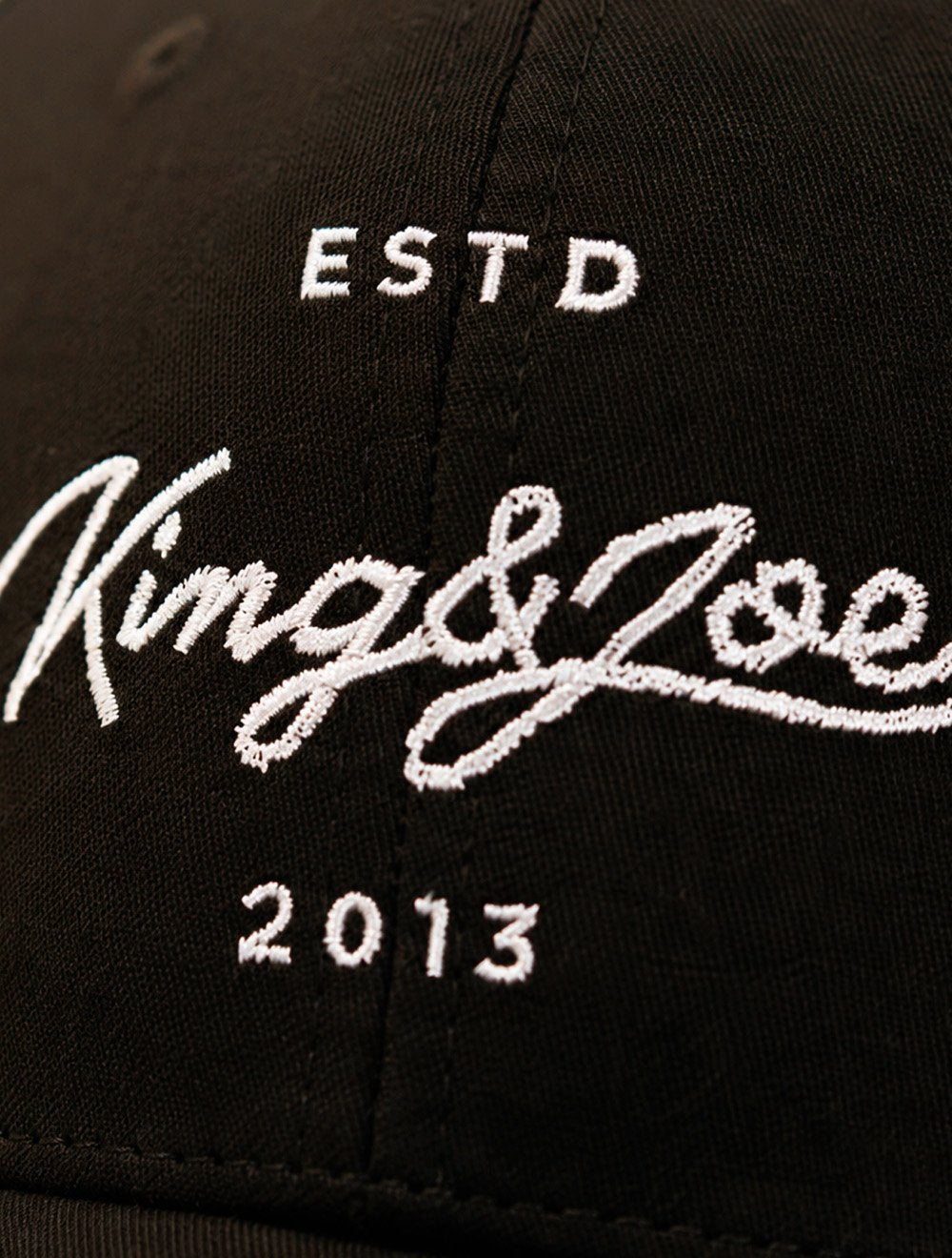 Boné King & Joe Masculino Tinturado Bordado Marrom